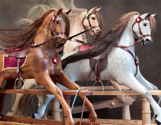 Mayfield Rocking Horse - Wooden Rocking Horses by Ringinglow Rocking Horse Company